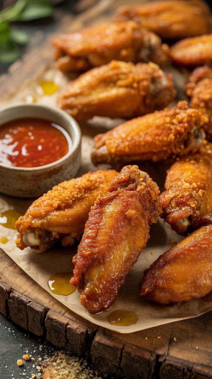 4. Fried Chicken Wings (5 pcs)