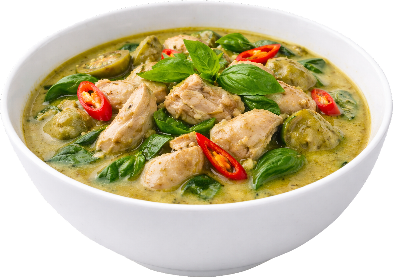 Royal Green Curry Chicken